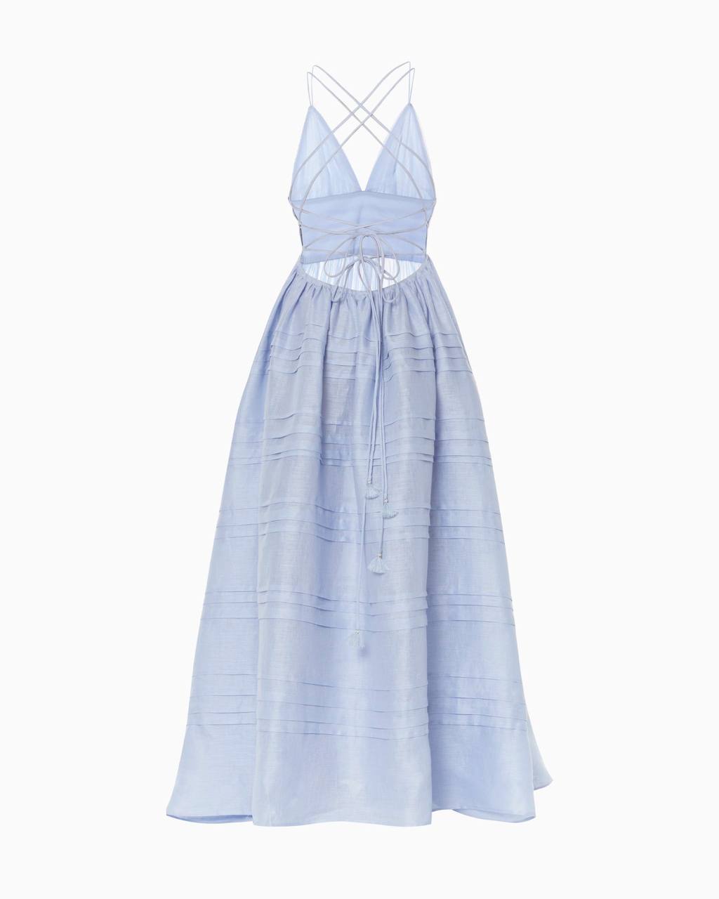 Delphinium linen