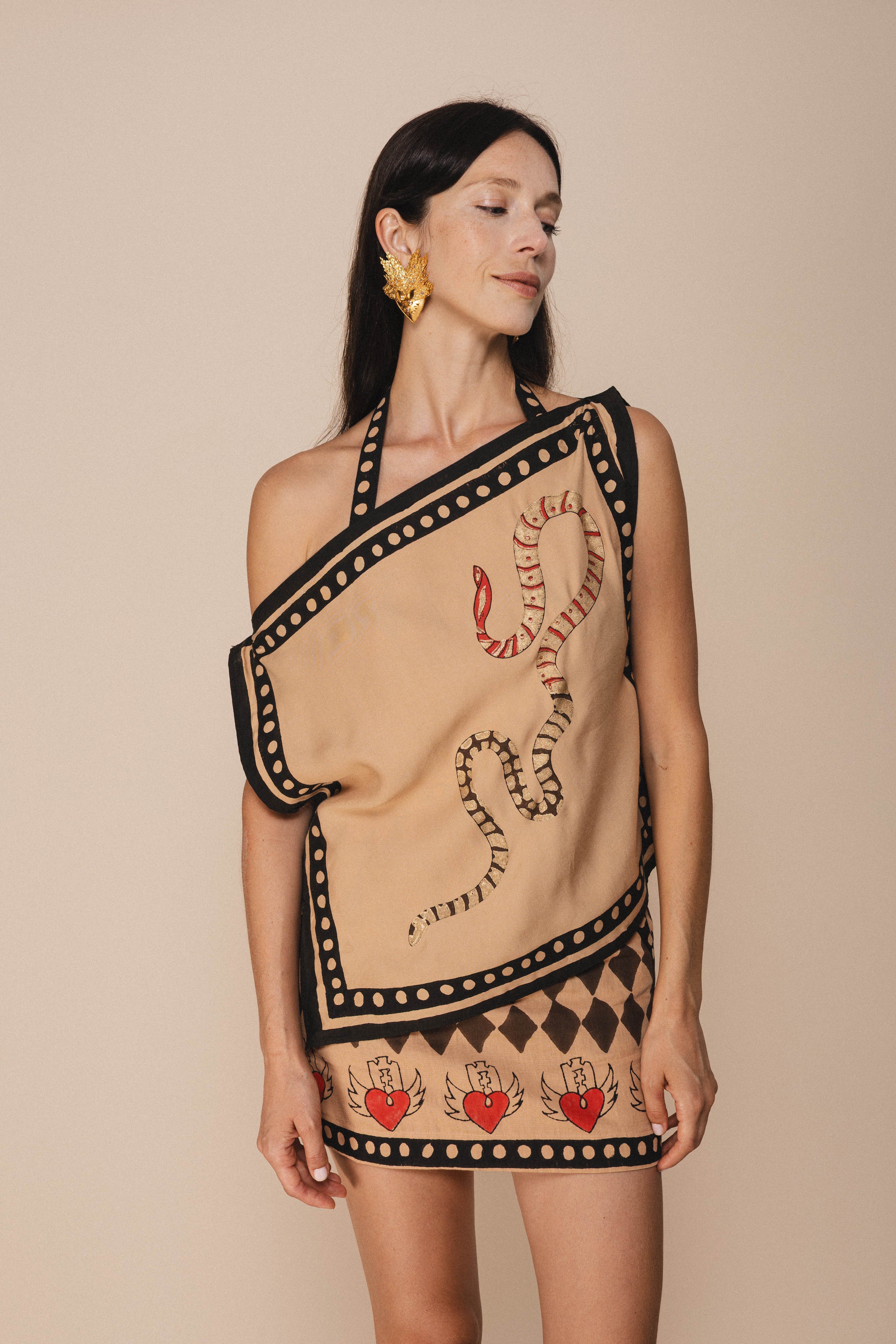 Love Hurts Scarf Top