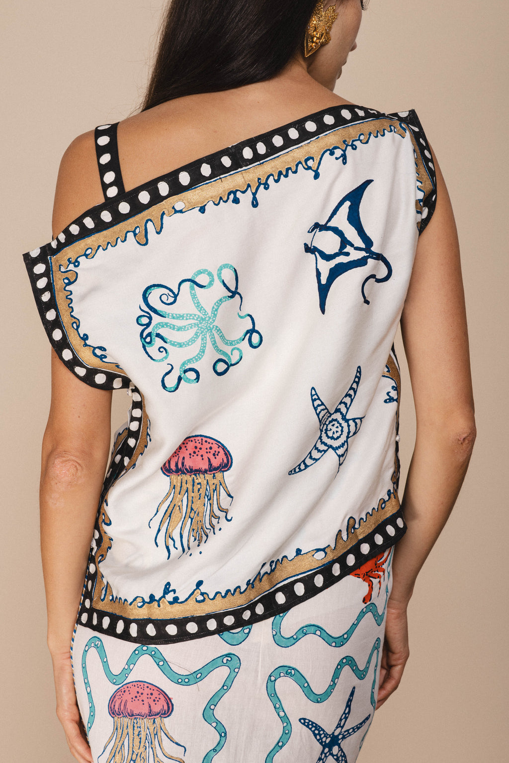 Namaste Sunshine Scarf Top