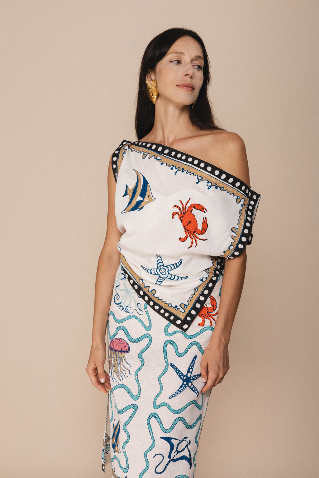 Namaste Sunshine Scarf Top