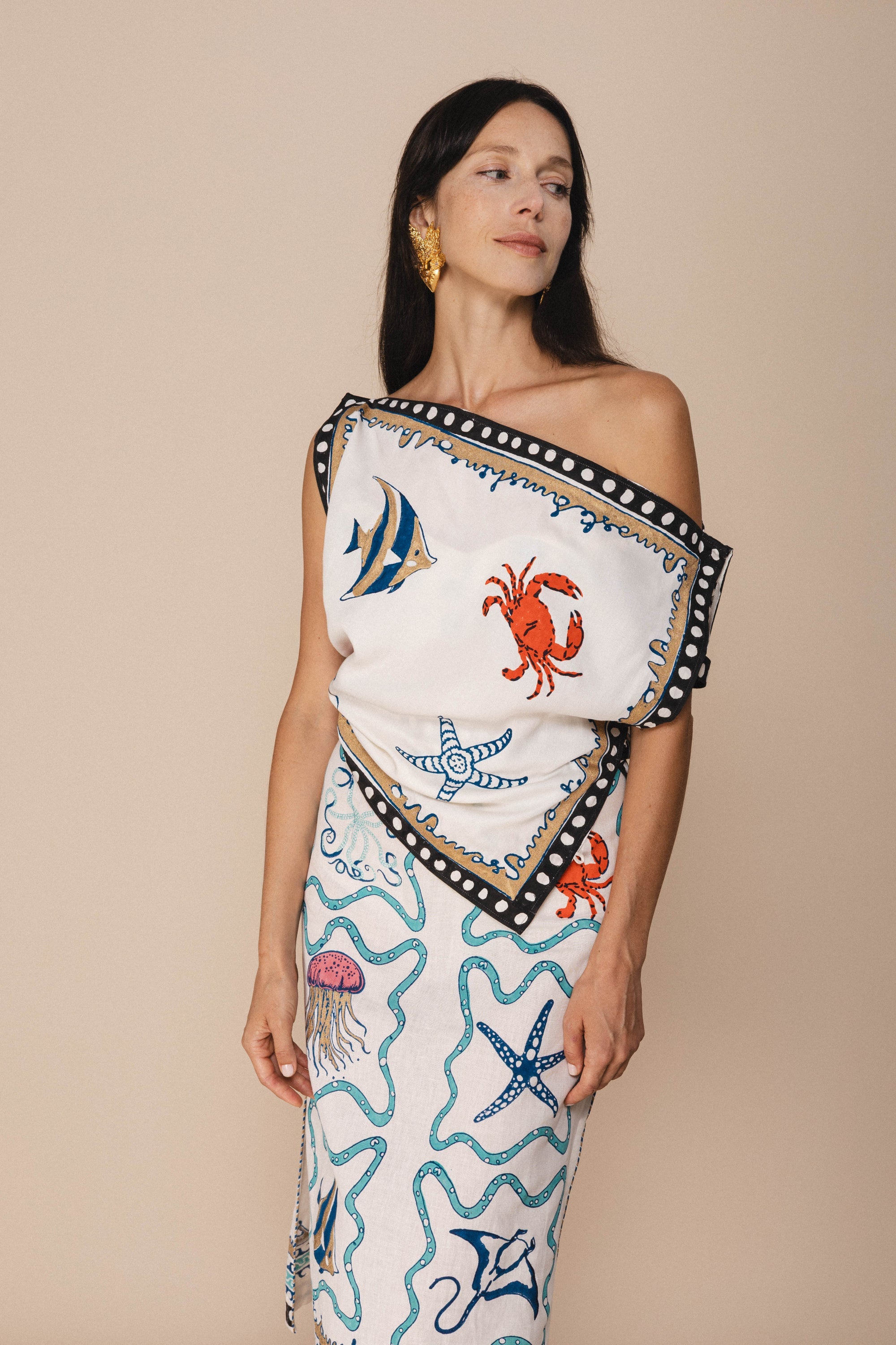 Namaste Sunshine Scarf Top