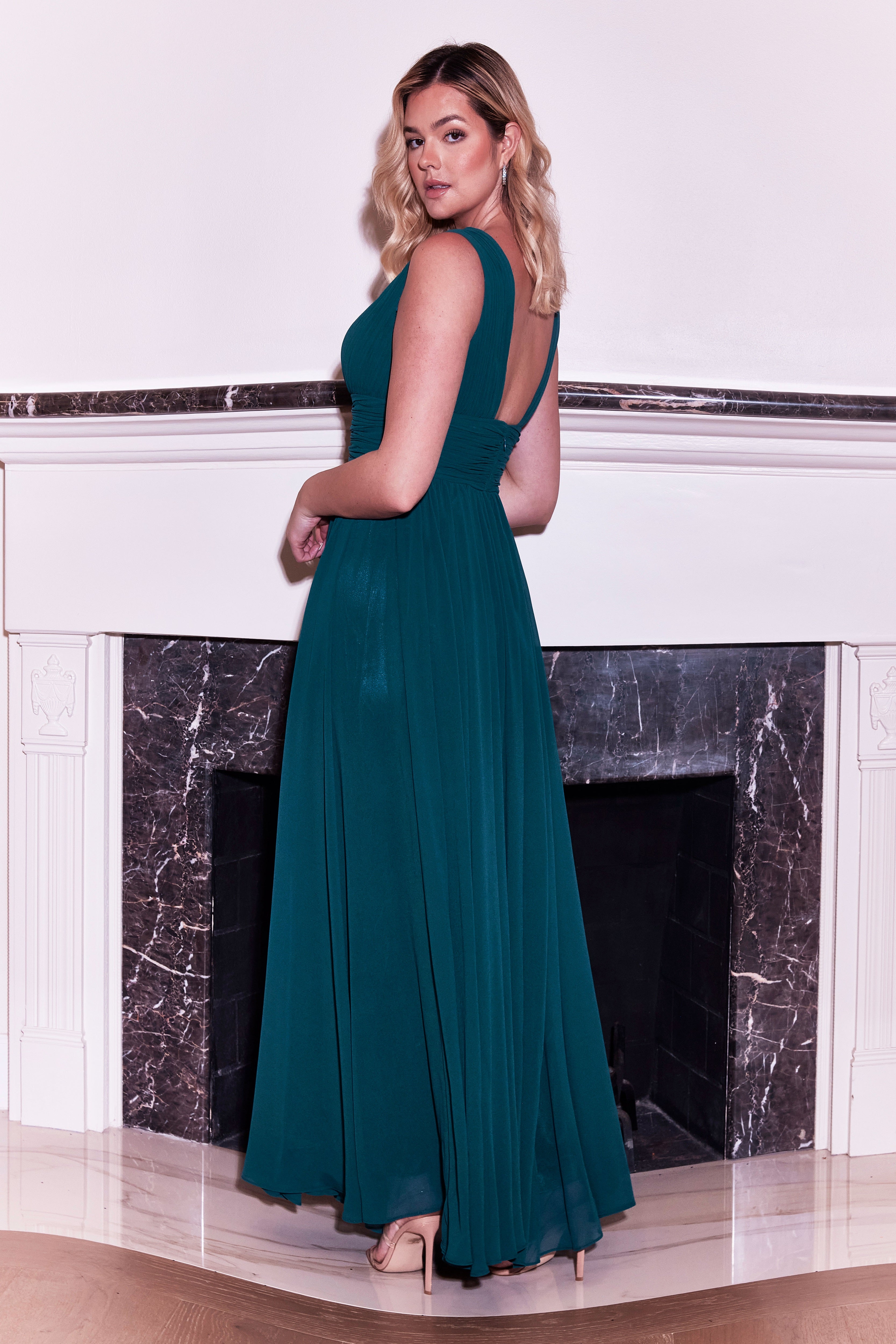 Long Formal Chiffon Evening Dress