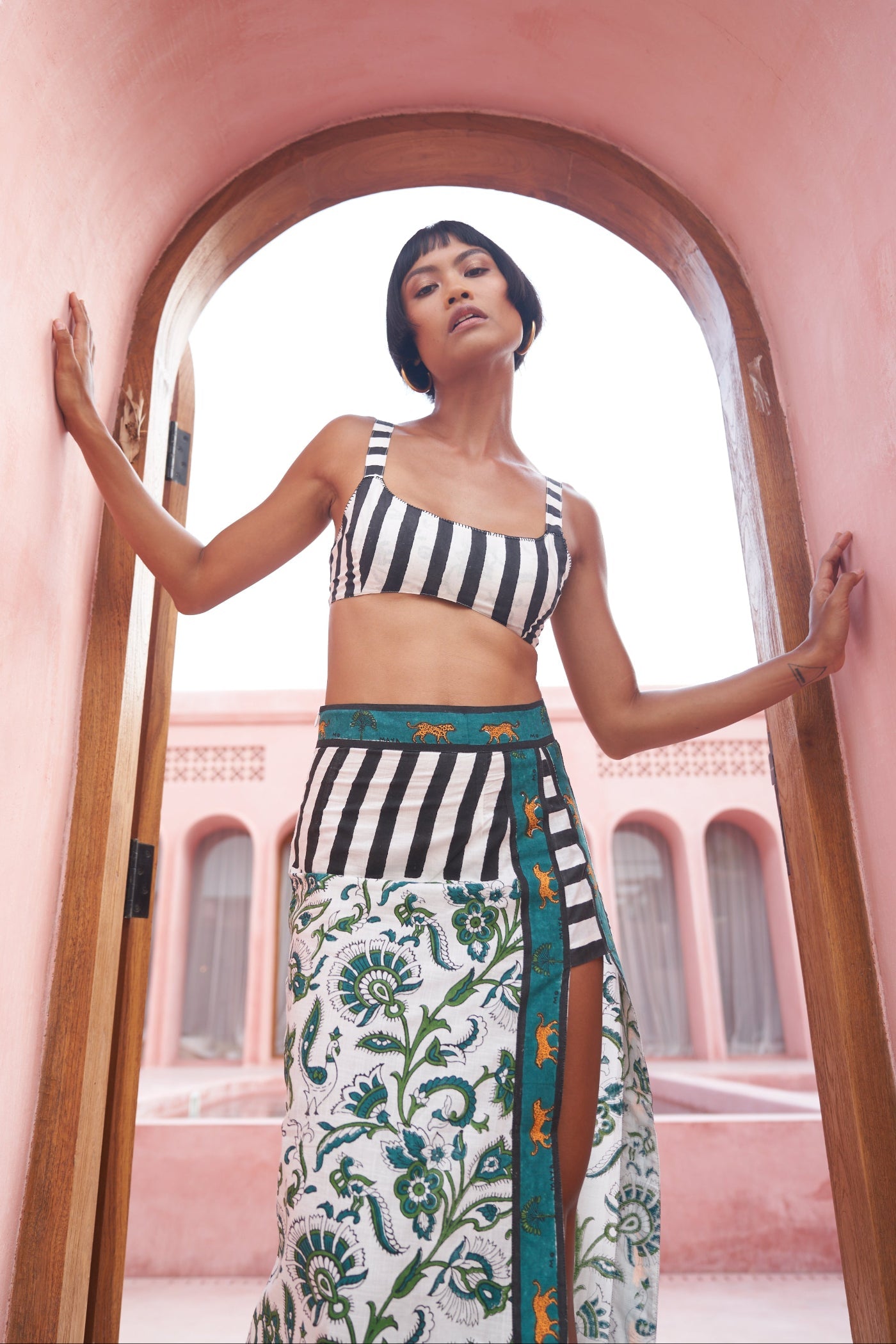 Mojo Verde Skirt and Top