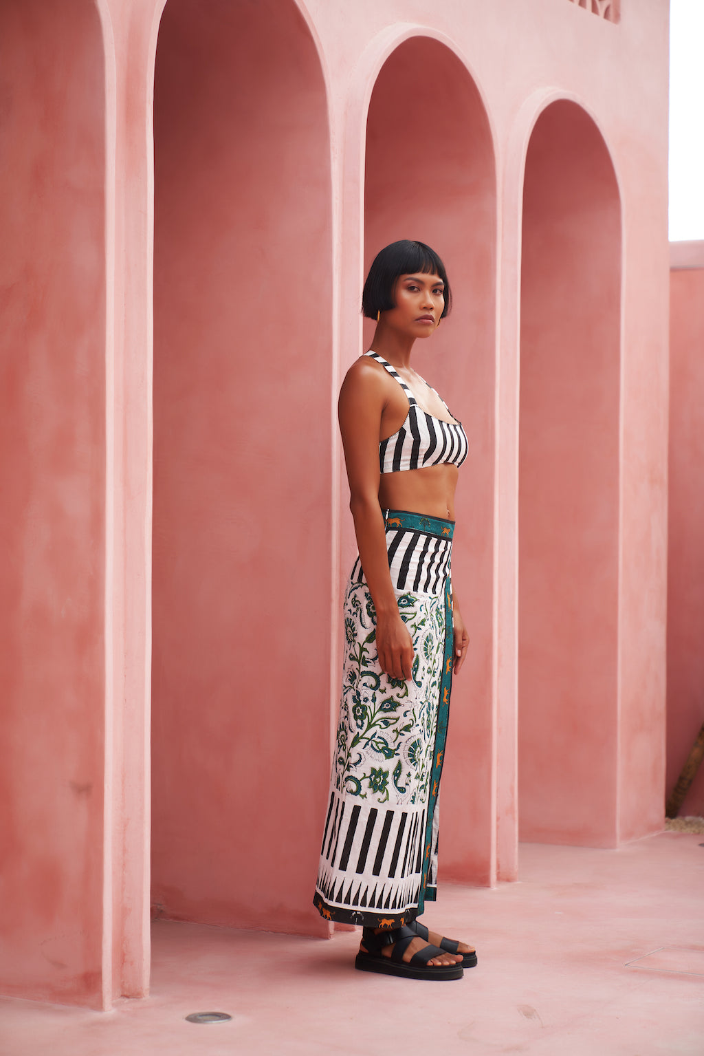 Mojo Verde Skirt and Top