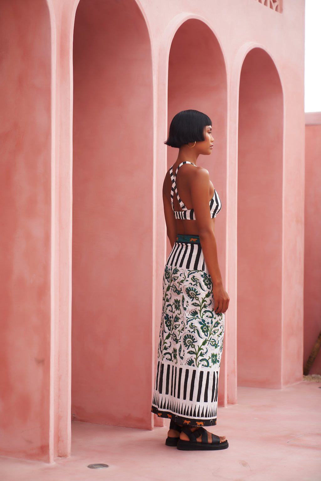 Mojo Verde Skirt and Top