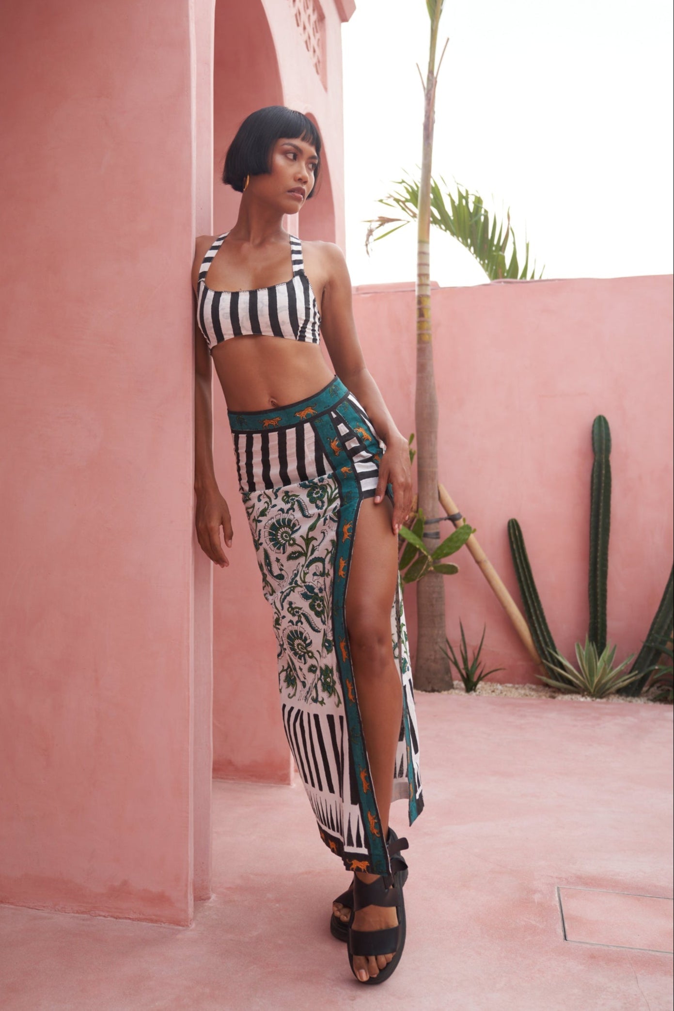 Mojo Verde Skirt and Top
