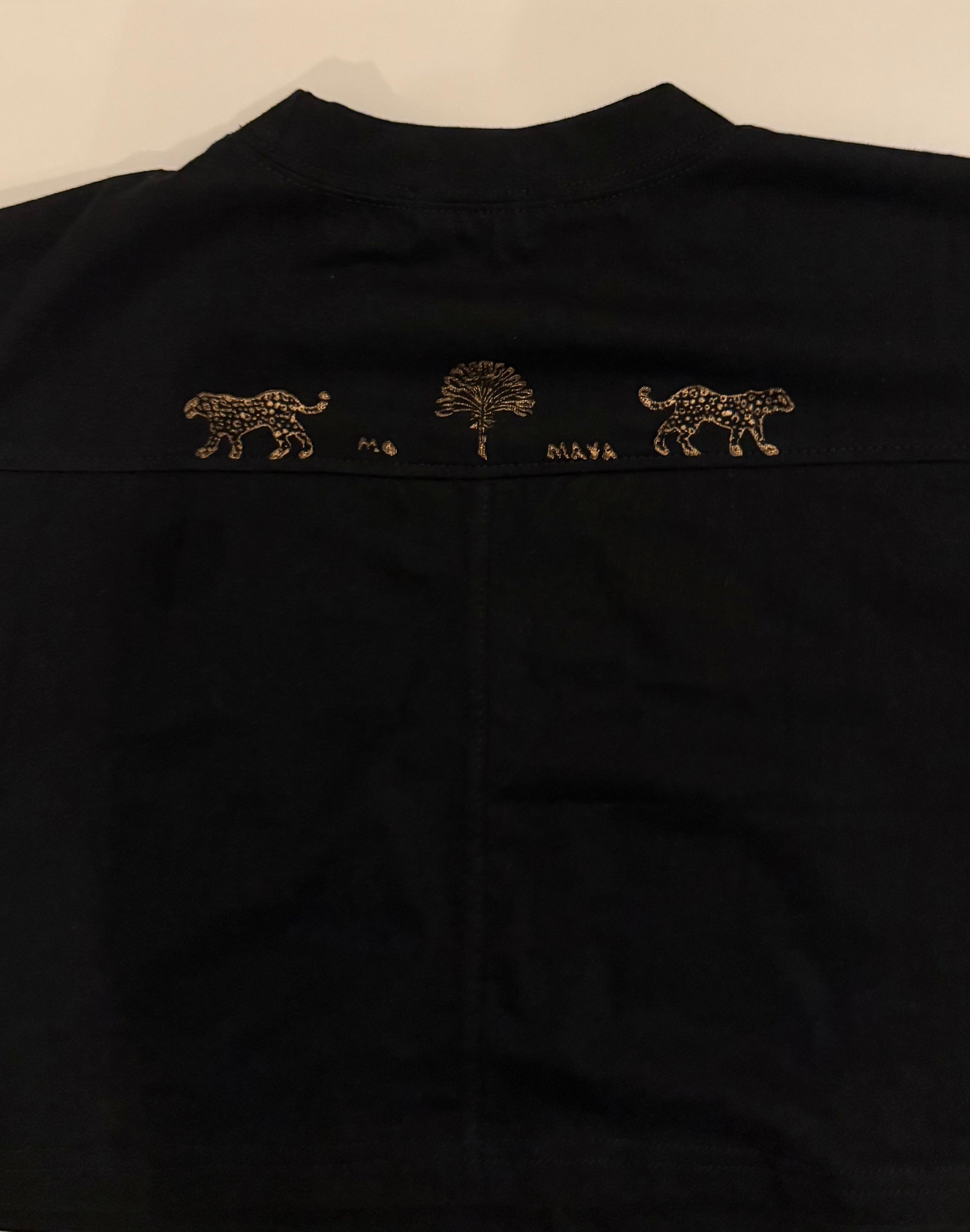 BLACK Crop T-shirt