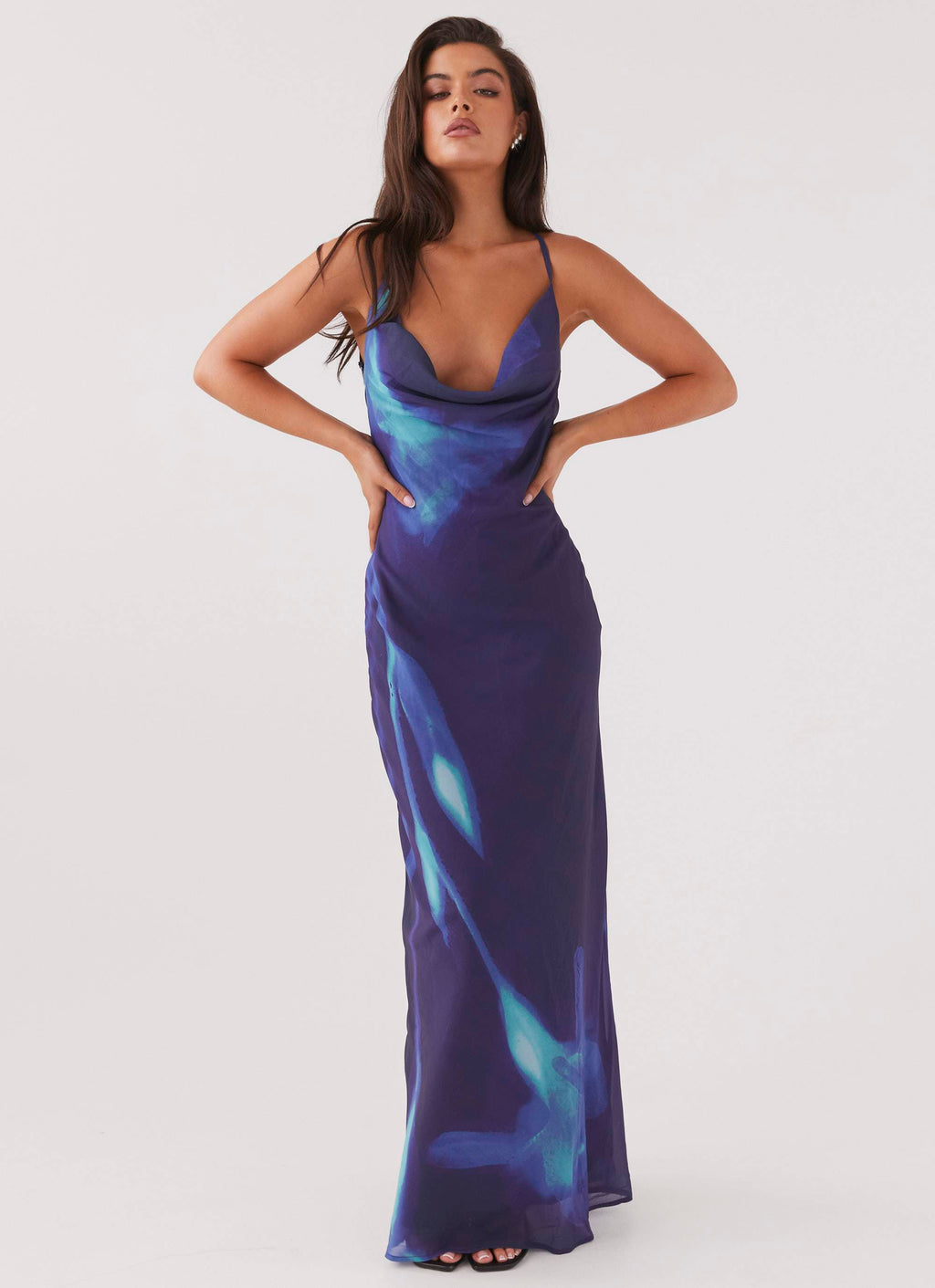 Astra Maxi Dress - Cyber Rose