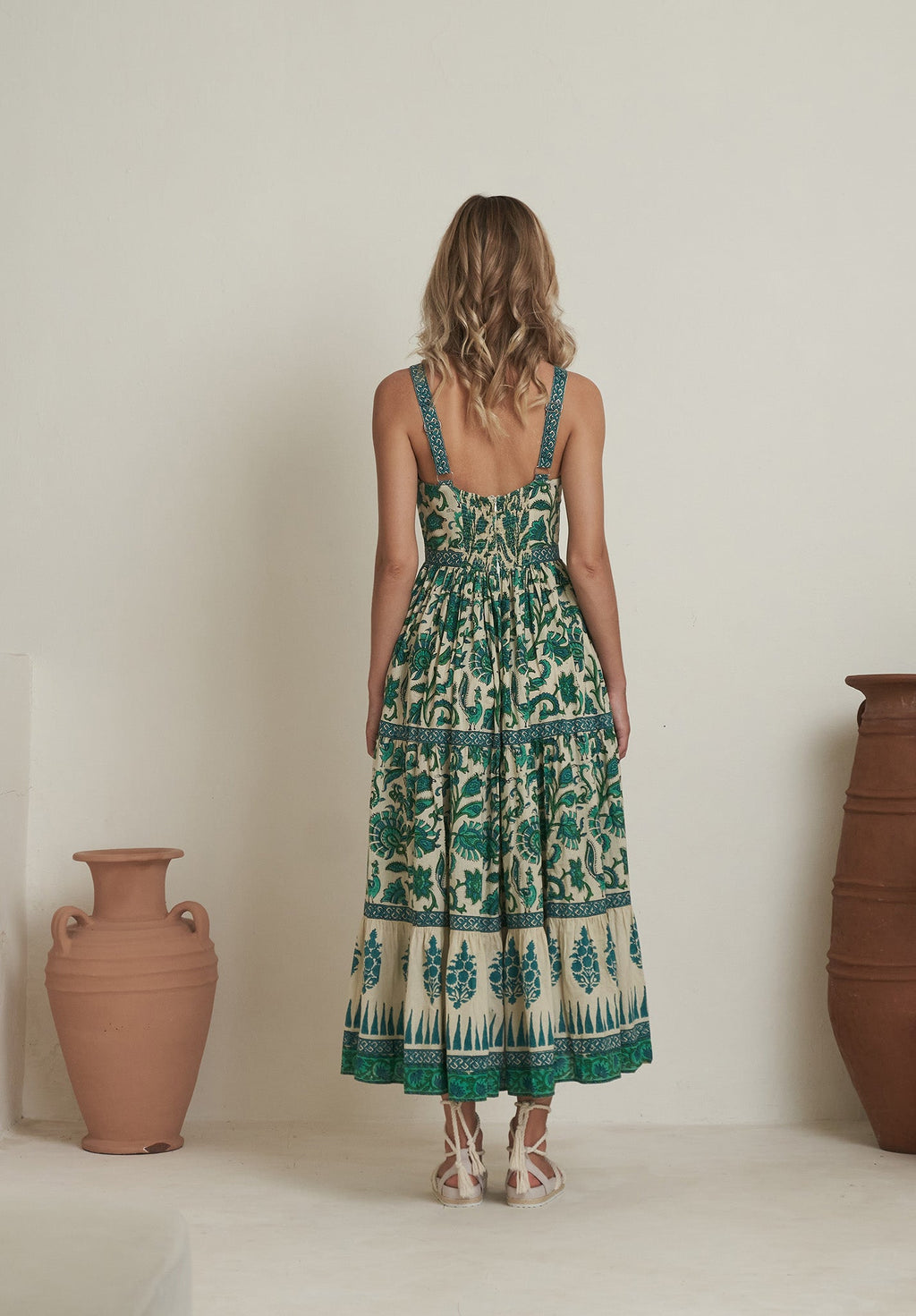 Mojo Bustier Maxi Green